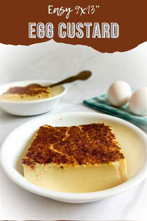 Amish Egg Custard Recipe Lækre Kager Kage Veganer