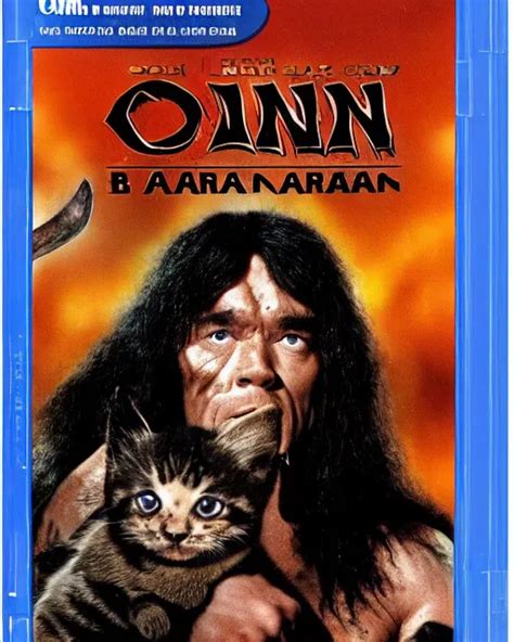 Conan The Barbarian Adopts A Cute Kitten Blu Ray Dvd Stable