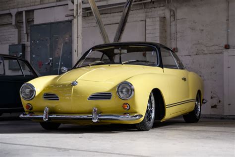 Yellow Karmann Ghia Photography By Stuart Row Artmajeur