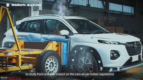 Maruti Suzuki Has Released The Fronx Crash Test Video Team BHP