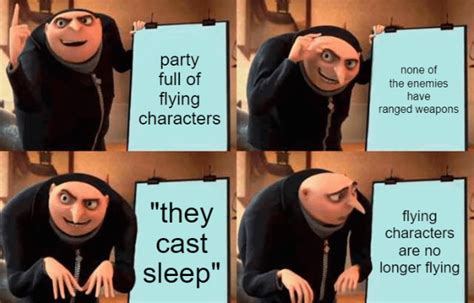 Sleep is a first level spell that rolls 5d8 : r/dndmemes