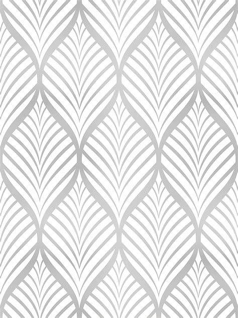 Amiya Mode Glittery Silver Leaf Wallpaper Contact Paper Geometric Peel And Stick Wallpaper 17 7