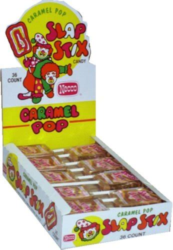 Slap Stix Caramel Pop 36ct • The Candy Database