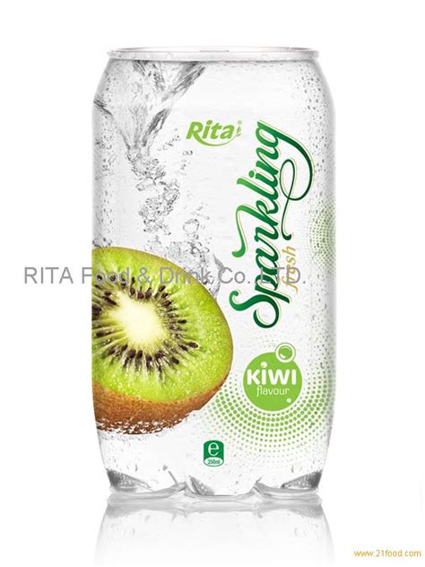 Sparkkling Kiwi Flavor Juice Ml Pet Can Vietnam Rita Price Supplier