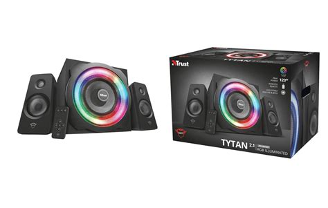 Kompiuterio Kolon L S Speaker Set Trust Gxt Tytan Rgb