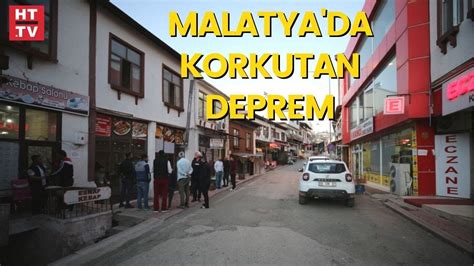 SONDAKİKA Malatya da 5 2 lik deprem YouTube