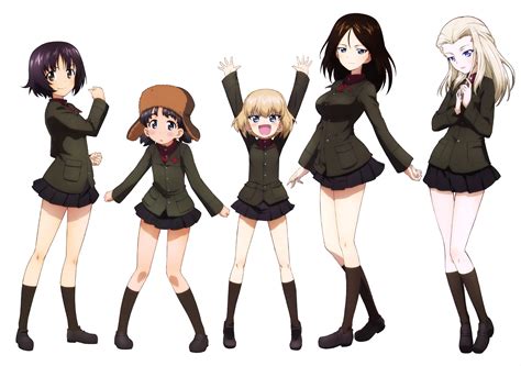 Girls Und Panzer Alina Girls Und Panzer Katyusha Nina Girls Und