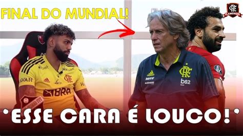 Olha O Que O Gabigol Falou Sobre Jorge Jesus Falando Da Final Do