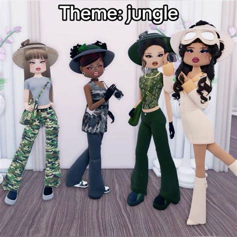 Dti Inspo No Vip Needed Theme Jungle Creds Dtileni On Tiktok En 2024