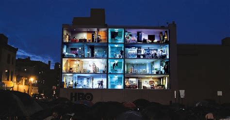 Video mapping on buildings brings ideas to life | Basa Studio