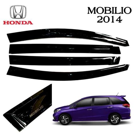 Jual Talang Air Mobil Honda Mobilio Model Slim Bahan Akrilik Di