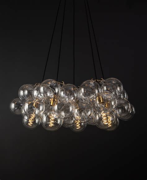 Bubble Glass Chandelier Ceiling Light | Dowsing & Reynolds