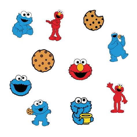 Cookie Monster Svg Bundle Cookie Svg Monster Svg Cookie Monster Cricut Cookie Birthday Svg