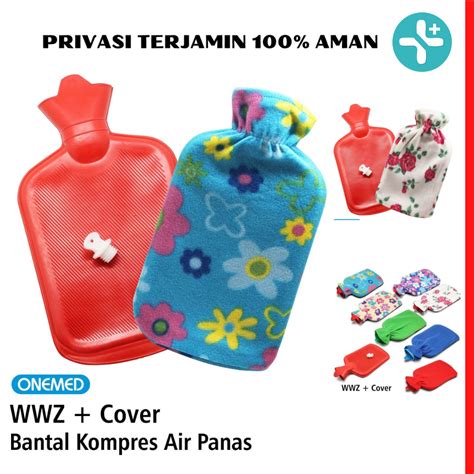 Onemed Bantal Kompres Cover MOTIF Air Panas Buli Buli Hot Water Bag Warm Water Zak WWZ Kantong