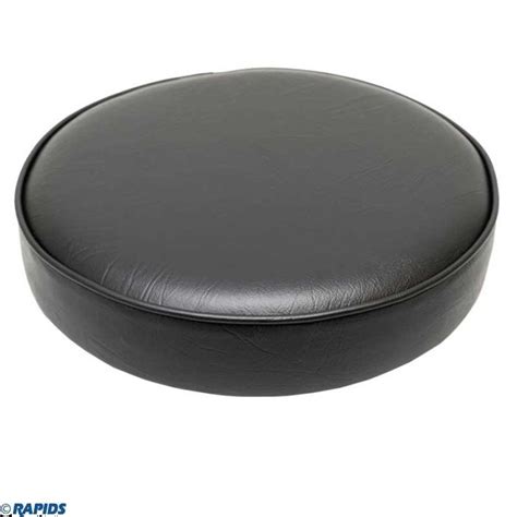 Replacement Barstool Button Top Black Cushion Diameter