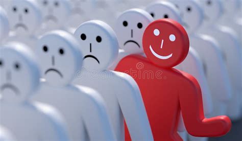 Happy Man Sad Crowd Stock Illustrations 122 Happy Man Sad Crowd Stock