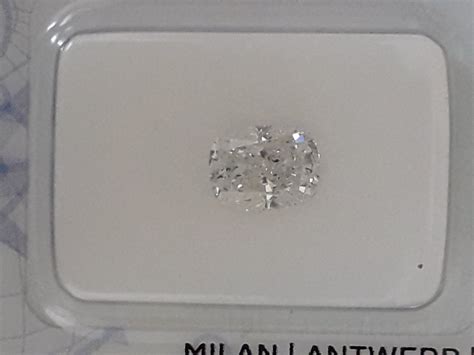 Sans Prix de Réserve 1 pcs Diamant Naturelle 1 00 ct Coussin