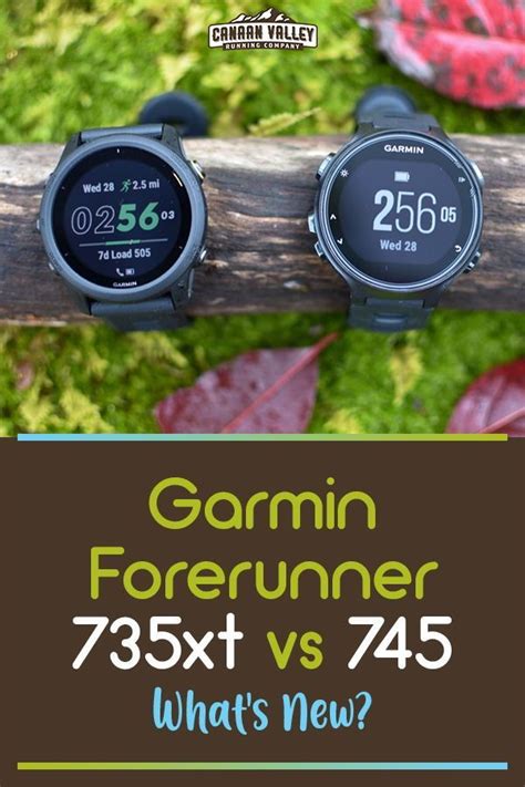 Garmin Forerunner 735XT Vs 745 What S New Canaan Valley Running