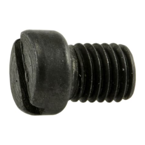 Black Oxide Slotted Fillister Head Gun Screws 10 Pcs 6