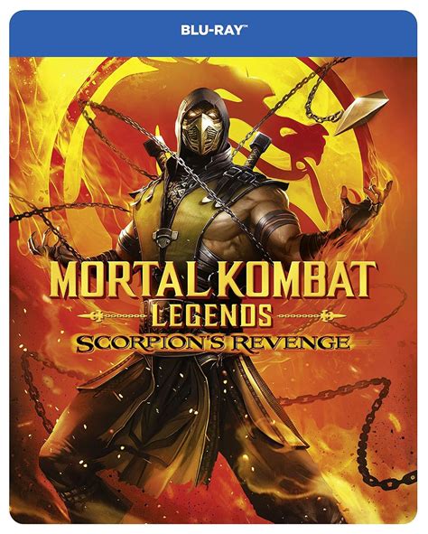 Mortal Kombat Legend Of Scorpion S Revenge Steelbook Blu Ray 2020