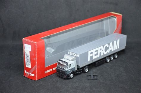 Herpa Mb Sk Sattelzug Fercam Kaufen Auf Ricardo