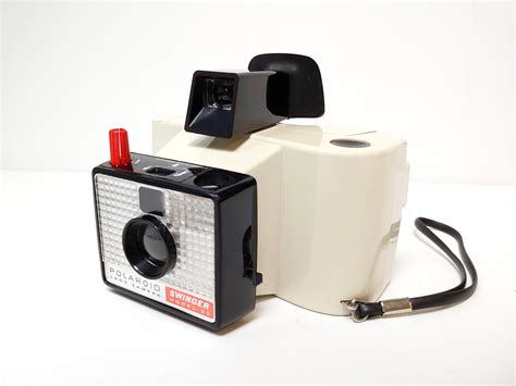 Space Age Design Polaroid Swinger Model 20 Instant Film Camera Vintage Polaroid Camera 1960s