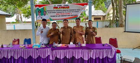 Pemdes Teluk Kijing 1 Adakan Pelatihan Peningkatan Kapasitas Aparatur