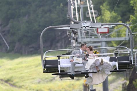 A Whimsical, Rustic Wedding at Hunter Mountain Ski Resort in Hunter ...