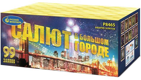Салют Салют в большом городе Р8465 99 залпов купить в Москве недорого ...