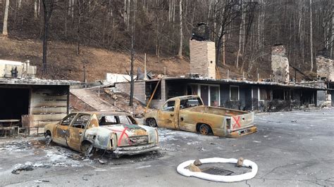 Gatlinburg After The Fire Massive Wildfire Devastates Town Youtube