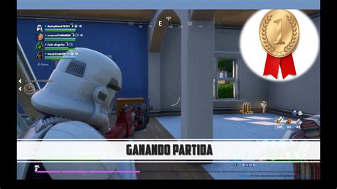 Epico Ganando Partida En Fortnite Temp Cap Winning Game In