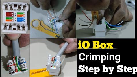 D Link Oi Box Punching Tutorial Io Box Crimping I O Box Colour Code