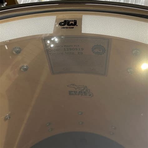 Drum Shop Sale On Now Dw Collectors Maple 3 Piece Drum Shell Set