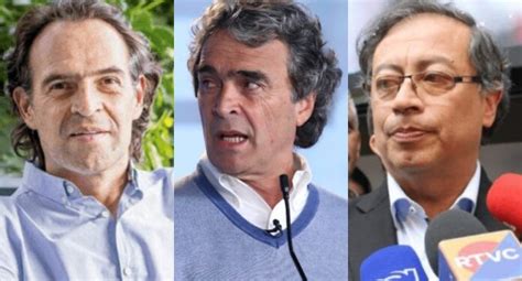 Federico Gutiérrez Sergio Fajardo Y Gustavo Petro Se Consolidaron Como