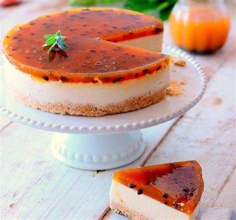 Cheesecake de maracujá Fiel