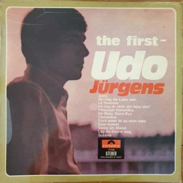 The First Udo Jürgens Álbum de Udo Jürgens LETRAS