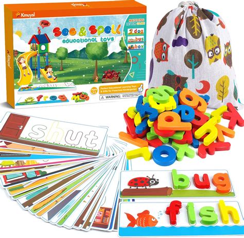 Amazon.com: KMUYSL Learning Toys for 2 3 4 5 6 Years Old Boys and Girls ...