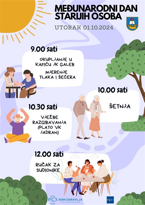 Međunarodni Dan Starijih Osoba Bit će Obilježen Uz Prigodan Program