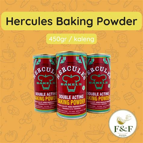 Jual Hercules Baking Powder Gr Double Acting Baking Powder