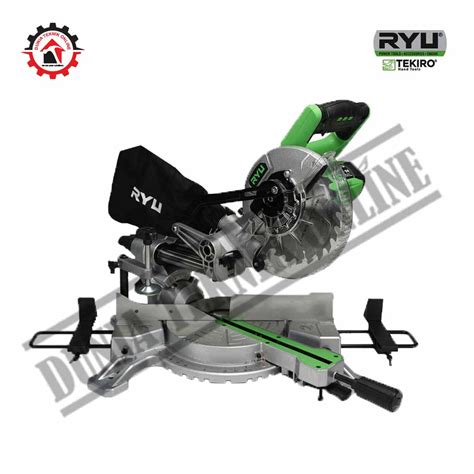 Jual Miter Saw RYU RMS 180 Mesin Potong Aluminium Sliding Geser 7