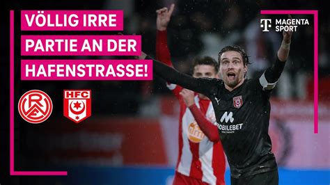 Rot Weiss Essen Hallescher FC Highlights Mit Live Kommentar 3