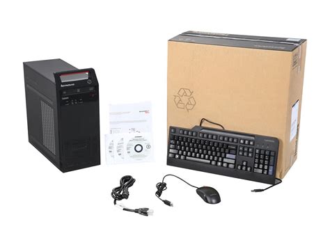 Open Box Lenovo Desktop Computer Thinkcentre E As Ddus Intel