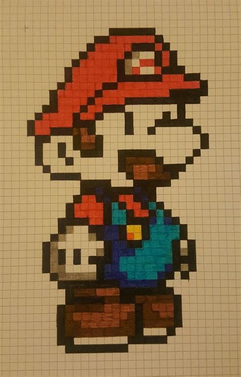 Pin En Pixel Art Dibujos En Cuadricula Arte De P Xeles F Cil