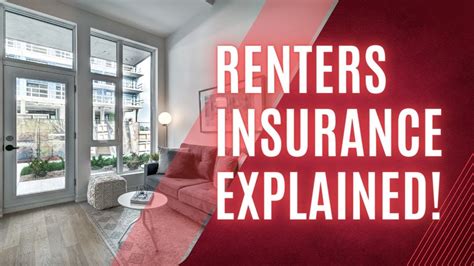 Renters Insurance Explained Why You Need It Youtube