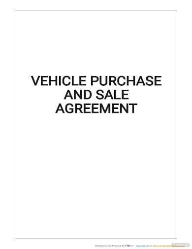 Purchase And Sale Agreement Templates In Ms Word Pdf Apple