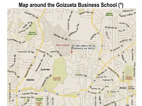 PPT - Goizueta Business School (*) Relative to Atlanta PowerPoint ...