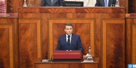 Macron Plaide Pour De Nouveaux Partenariats Entre La France Et Le Maroc