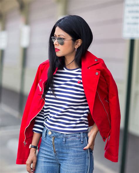 Chaqueta Roja C Mo La Combino Moda Inspiraci N T Ba