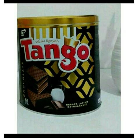 Jual Wafer Tango Kaleng Rasa Cokelat Shopee Indonesia