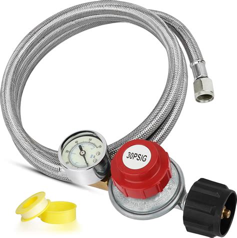 Amazon Aekops 5FT Propane Hose With Regulator For Propane Tank 0